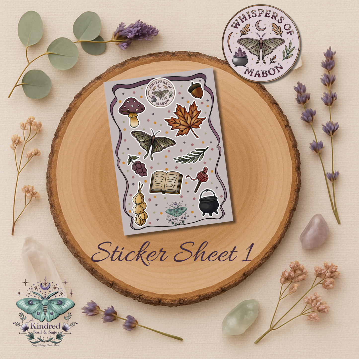 Whispers of Mabon Sticker Sheets
