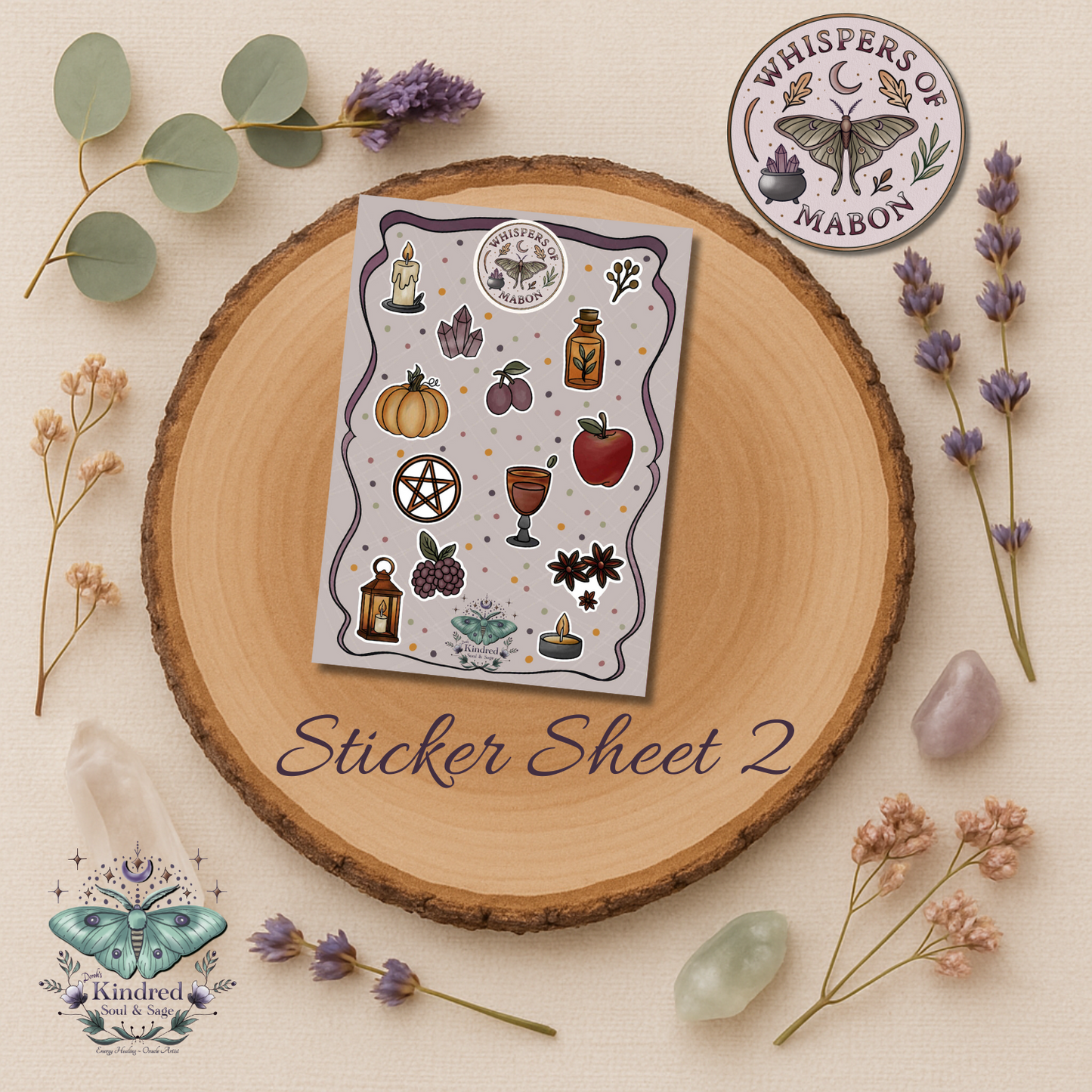 Whispers of Mabon Sticker Sheets
