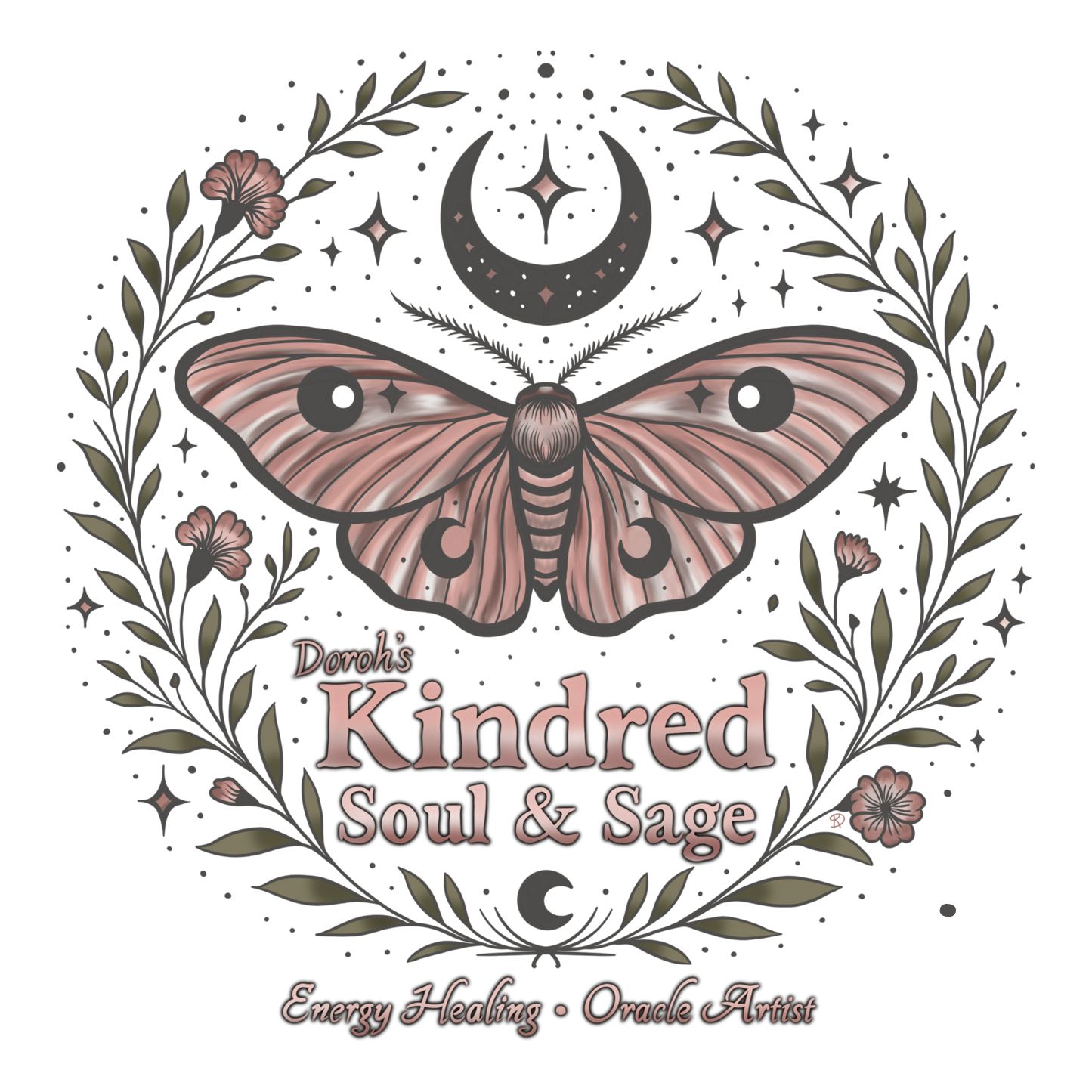 Evolve Caterpillar Greeting Card | Transformation & Growth | Nature-Inspired Intentional Card | 5x7 Art Card