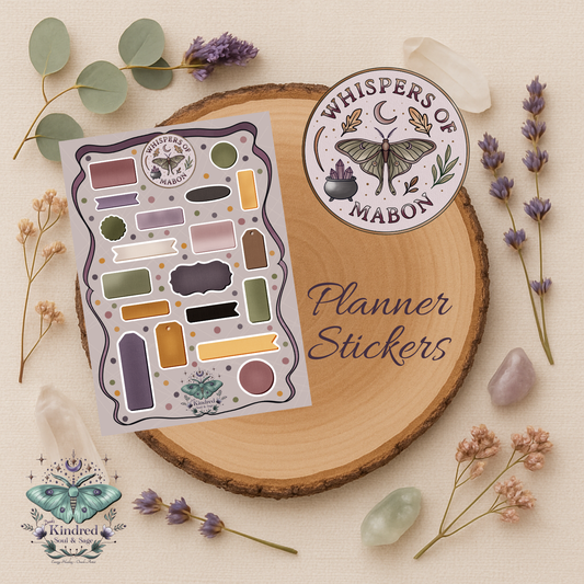 Whispers of Mabon Planner Stickers ONLY