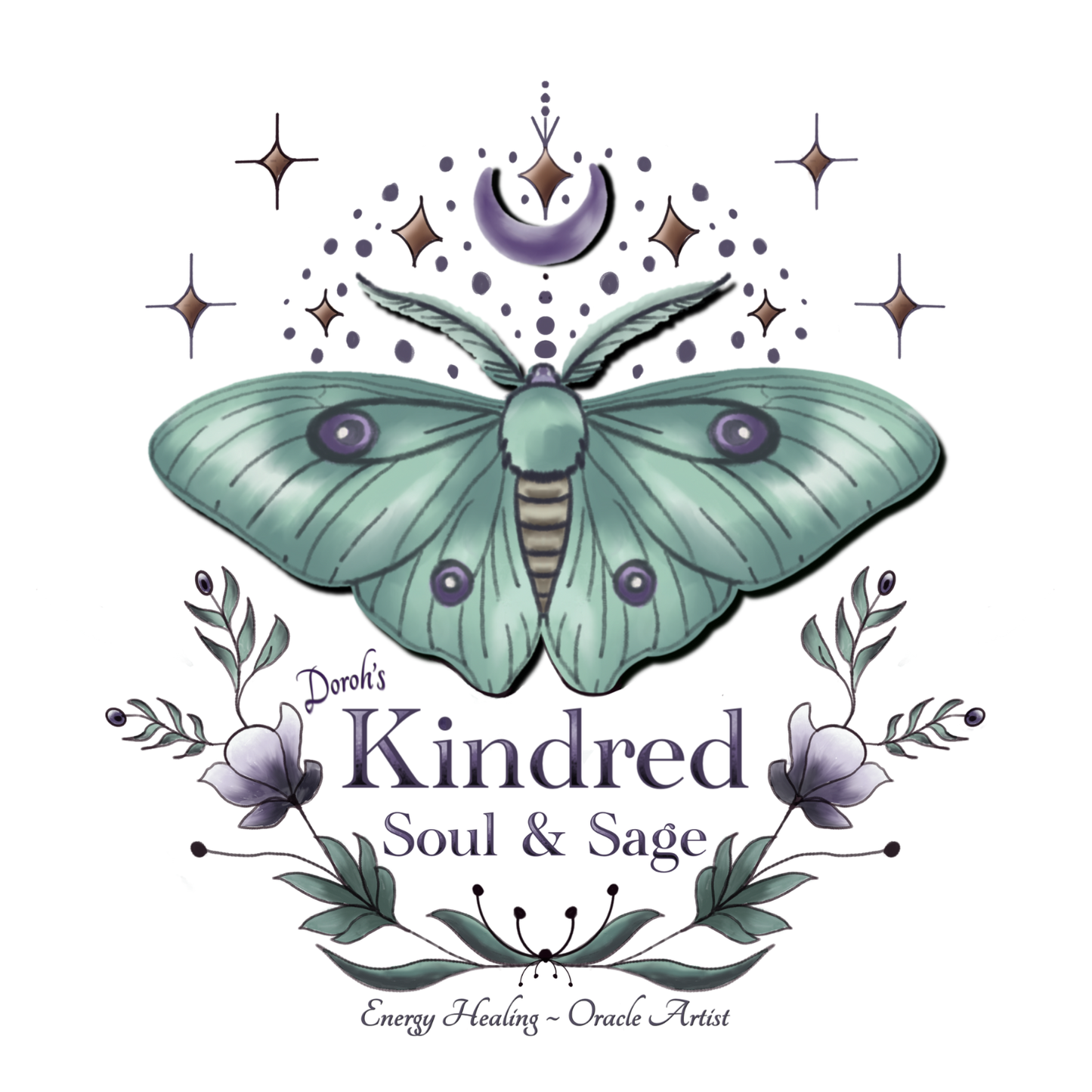 Witchy Coffee Mug Greeting Card – Kindred Soul & Sage